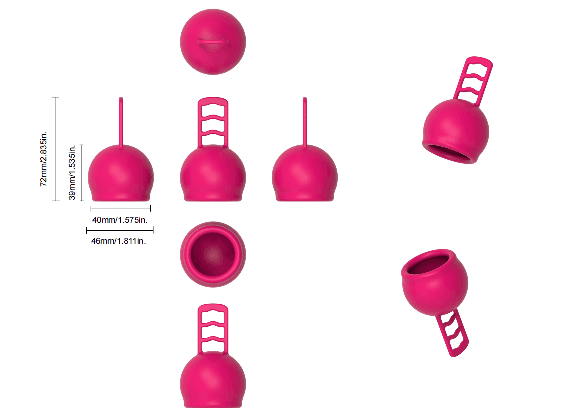 Copa menstrual • Reina The Cup - miniatura 3